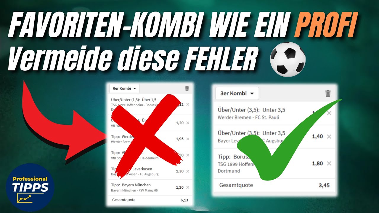 So gewinnst du mit Tipico Favoriten-Kombiwetten – Die besten Strategien & Sportwetten Tipps
