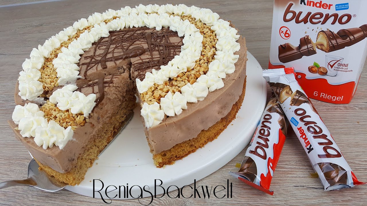 Kinder Bueno Torte schnell & einfach gezaubert 😋