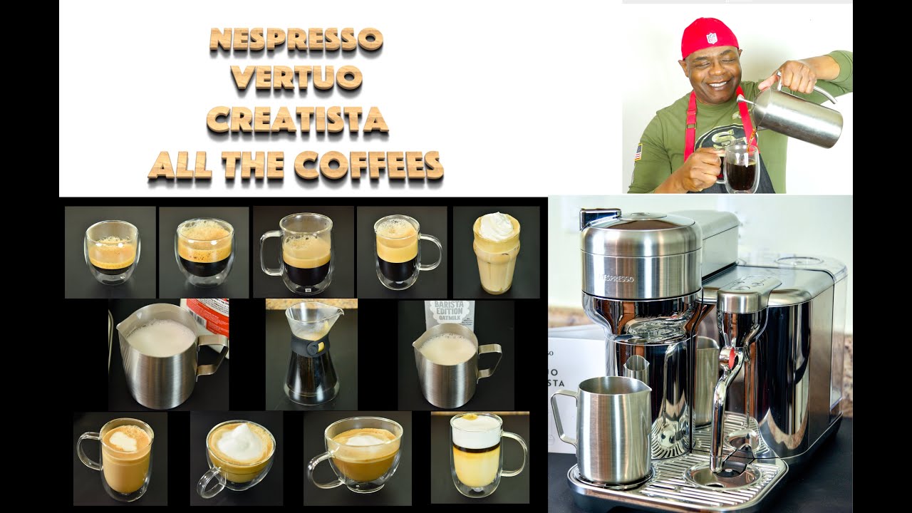 Nespresso Vertuo Creatista,  Review: All the coffee drinks | Breville