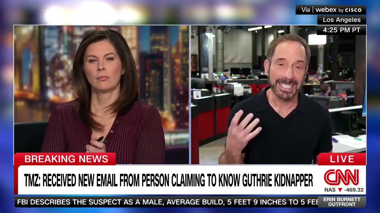 New Nancy Guthrie email paints a 'bleak picture' of her future: TMZ founder