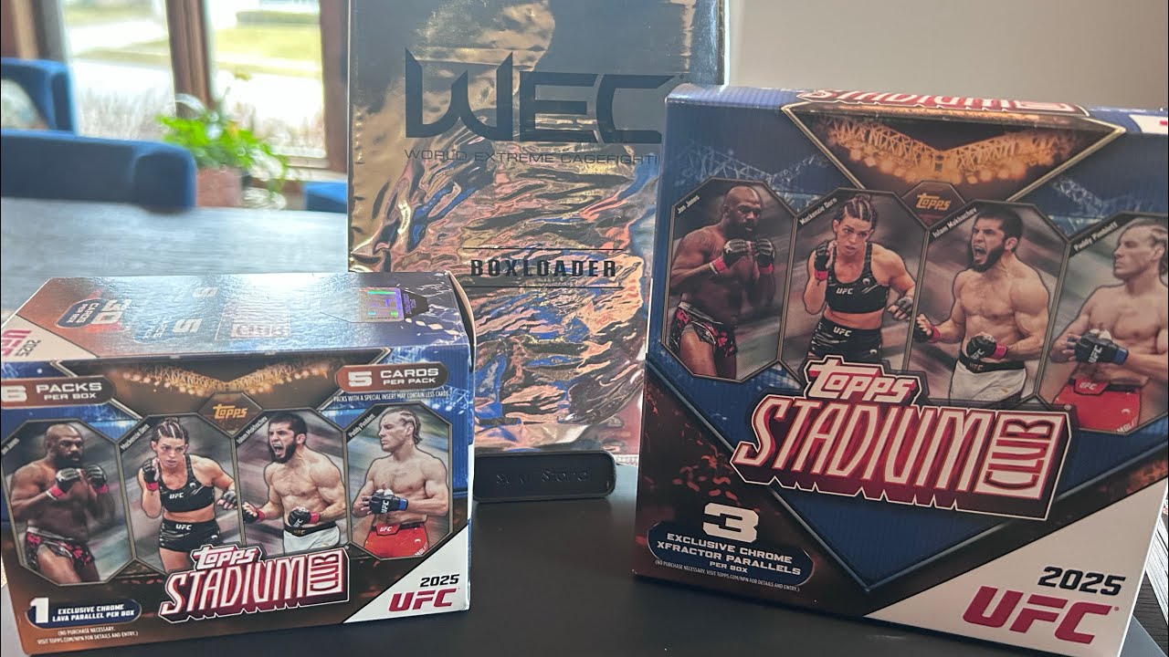 WHAT A UFC MEGA BOX RIP! HIT MY CHASE CARD & RUBY RED AUTO TO /50 OF AN ALL TIME FAV OF MINE!