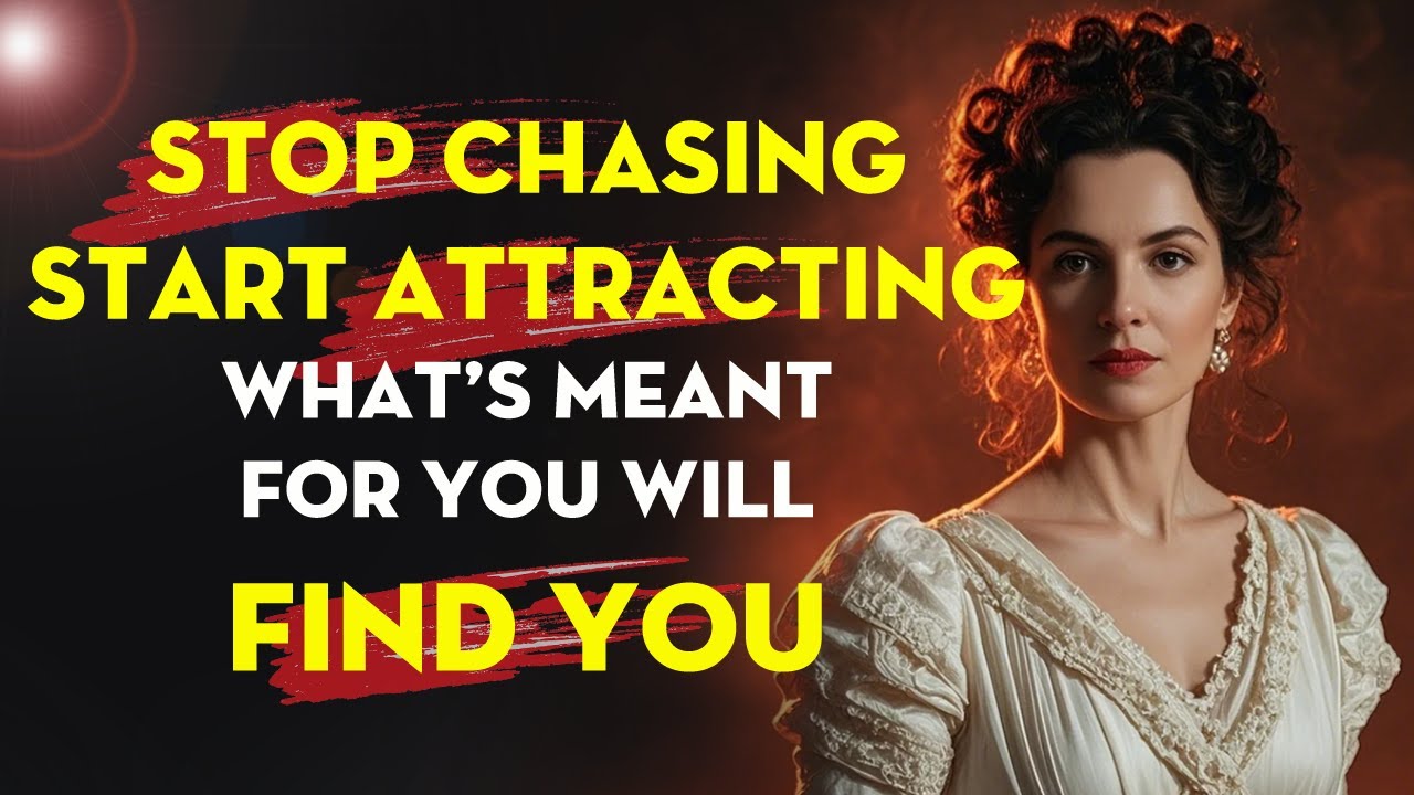 Stop Chasing, Start Attracting - What’s Meant for You Will Find You | Stoic Spirit