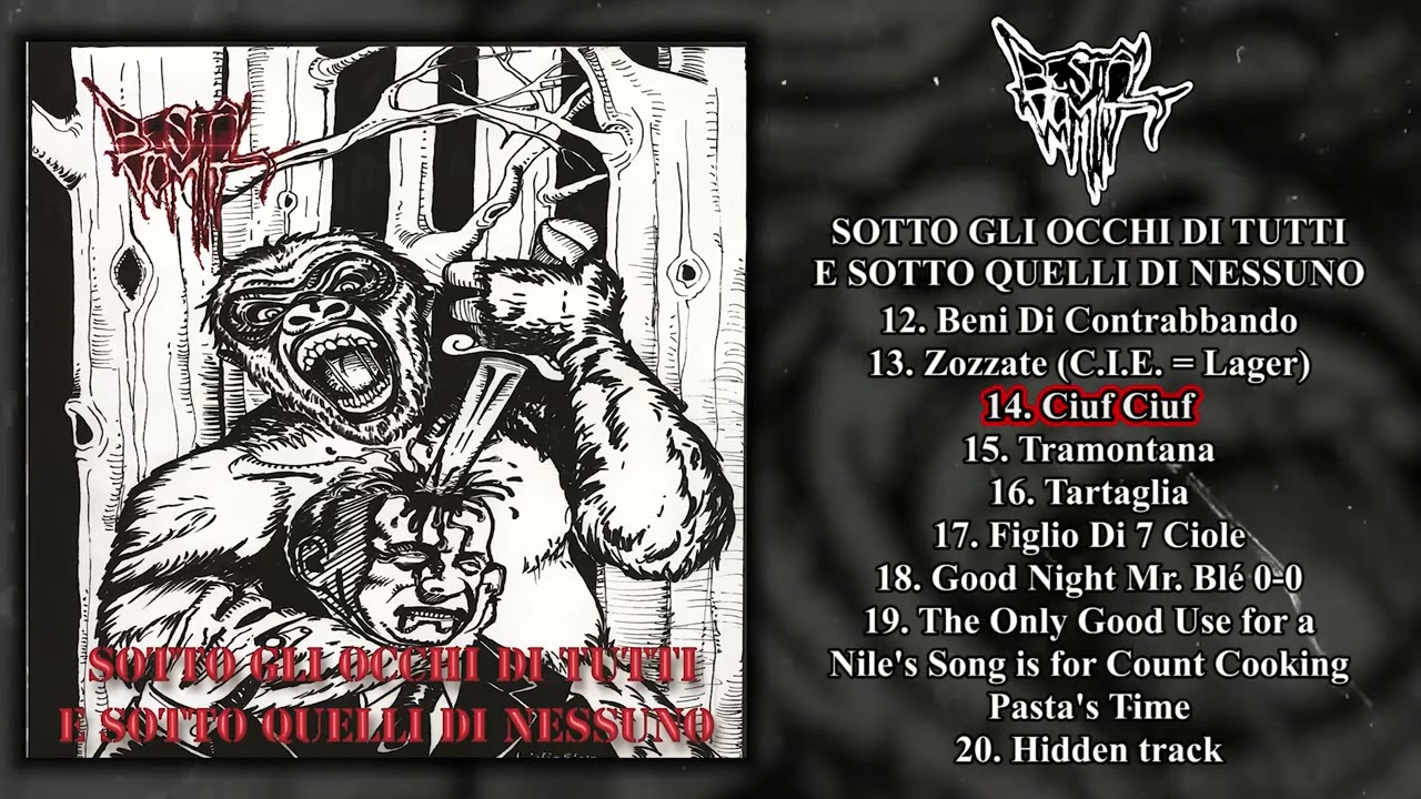 Bestial Vomit - Sotto Gli Occhi Di Tutti E Sotto Quelli Di Nessuno FULL ALBUM (2010 - Grindcore)
