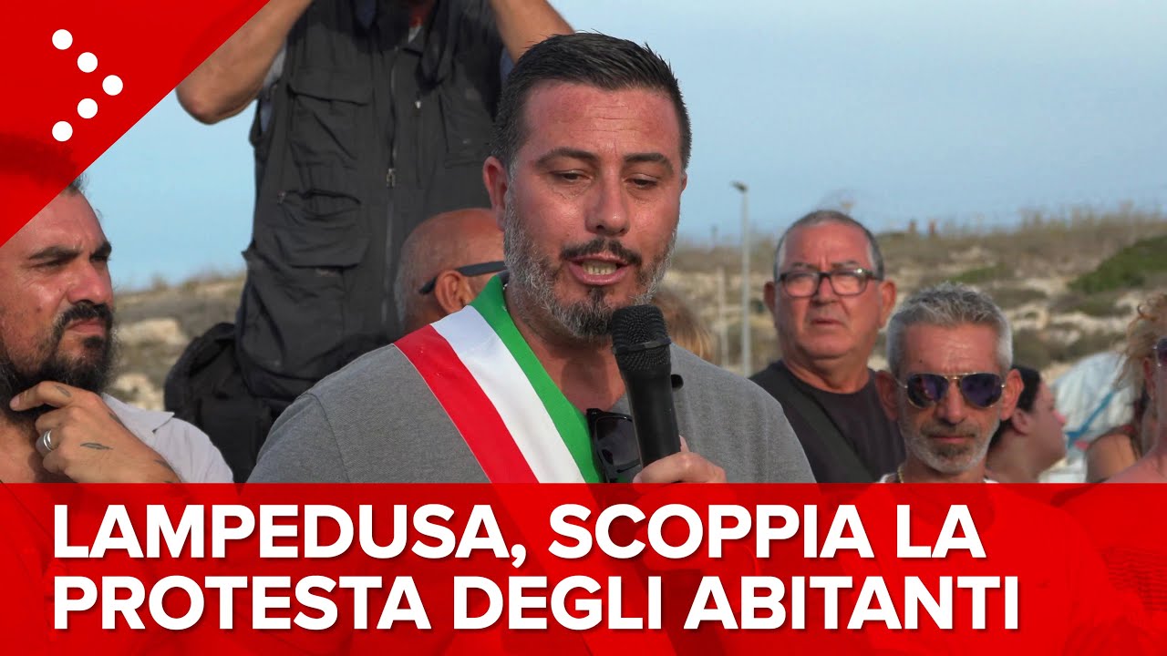 LIVE Lampedusa, scoppia la protesta degli abitanti: diretta video