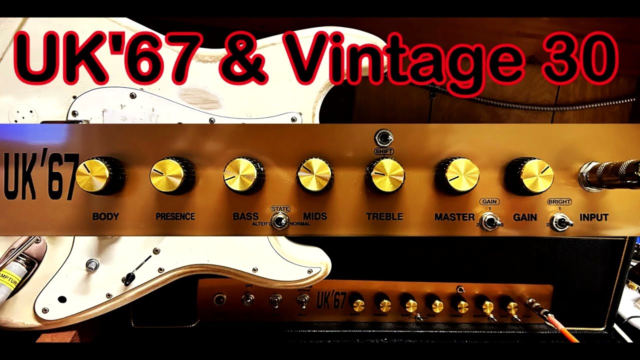 MORRIS  ''UK'67'' - Vintage 30(uk)/Strat  - 4 clips  **Mild to high Gain**