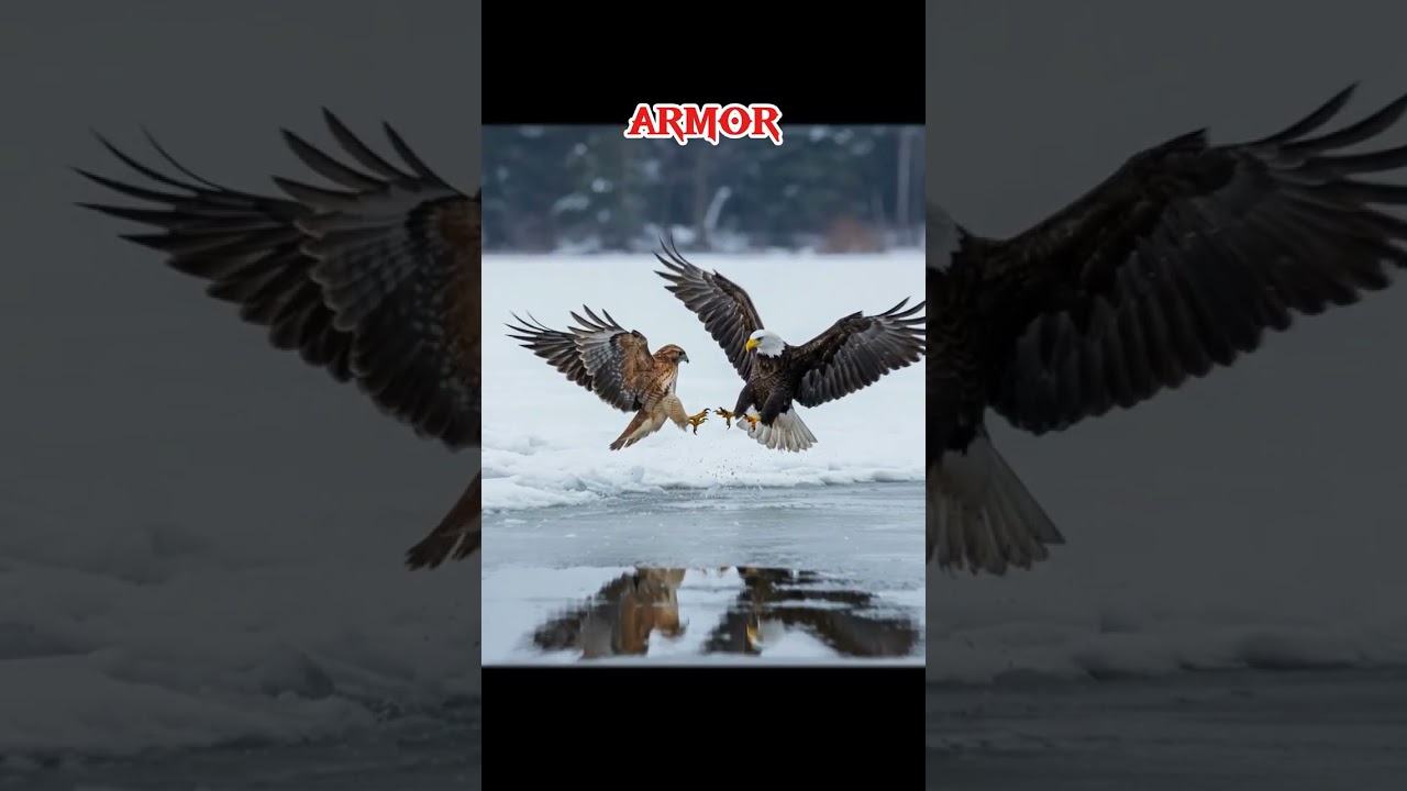 Red Tailed Hawk vs Bald Eagle! Who Will Win?