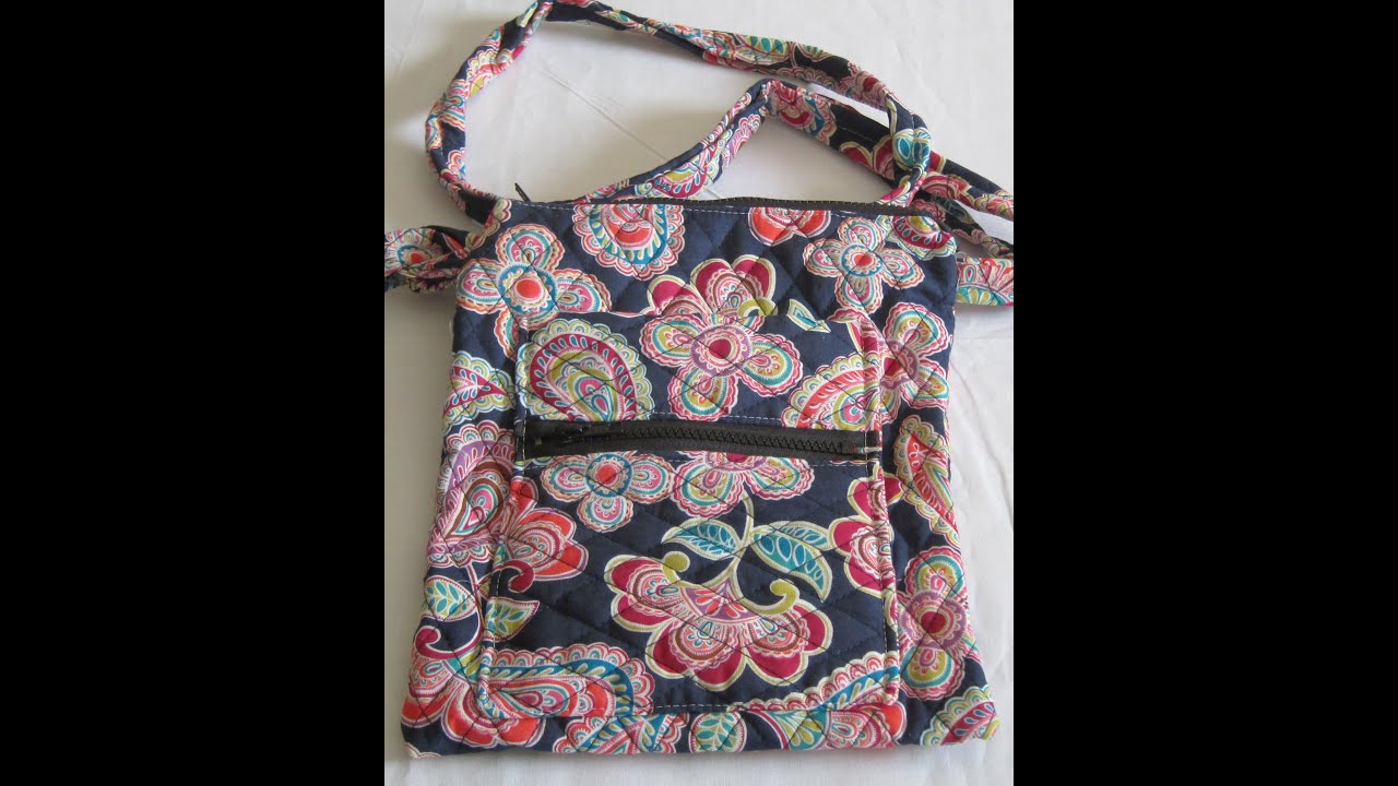 DIY Double Zipper Crossbody