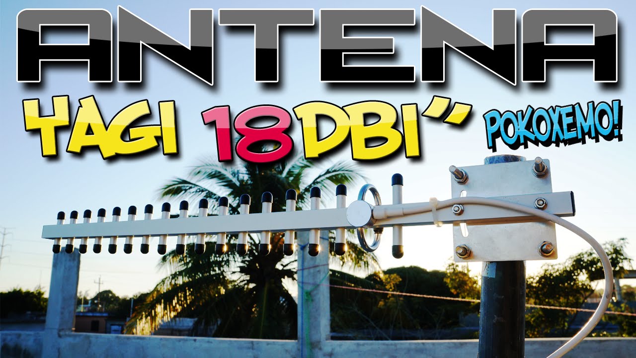 Test Antena WiFi Yagi 18dbi Exteriores, | Kasens G9000 | TP-LINK | Alfa awus036nh + Observaciones*