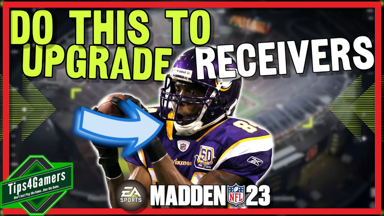 How to Upgrade Your Wide Receivers in Madden 23 Franchise Mode