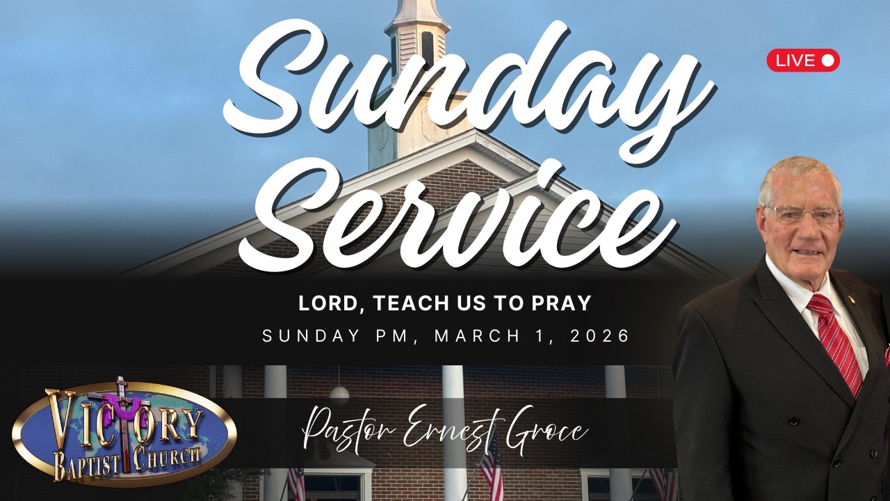 Dr. Ernest Groce Preaching – “Lord, Teach Us to Pray