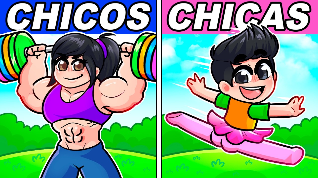 JUEGOS DE CHICAS VS CHICOS DE ROBLOX 😱 | PROBÉ LOS JUEGOS MAS DIVERTIDOS DE ROBLOX 🤨💀 | JONDRES GC