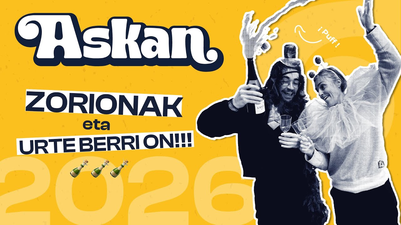 ZORIONAK eta URTE BERRI ON!!! | ASKAN 2026