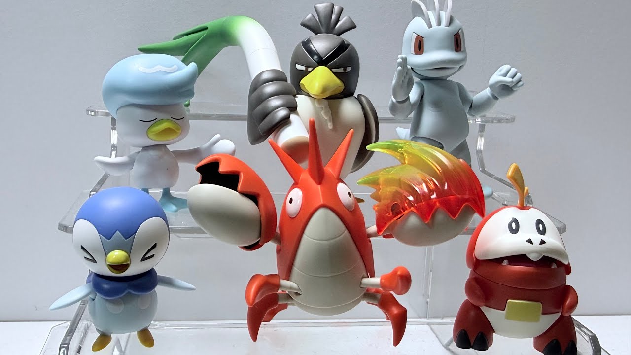 BLOKEES Pokémon S Class Wave 3 | Corphish, Quaxly, Fuecoco, Piplup, Farfetch’d & Machop Review!