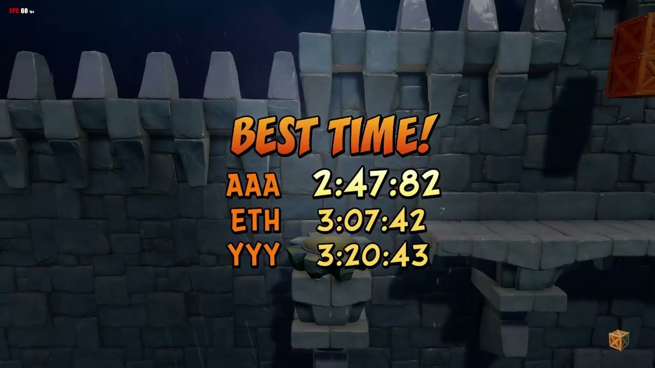 Stormy Ascent / 2.47.82 / PB SPEEDRUN / PLATINUM RELIC / Crash Bandicoot (NST) (PC)