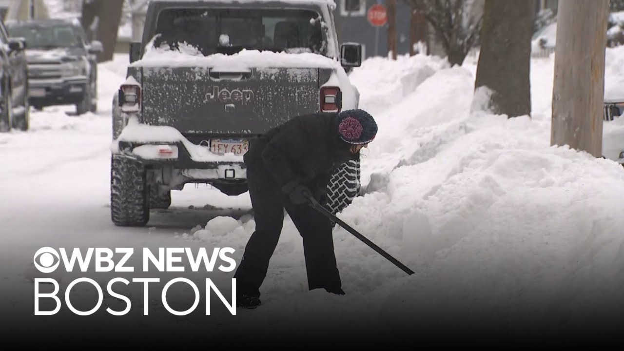 Winthrop, Massachusetts residents ready to have fun in the snow after major cleanup