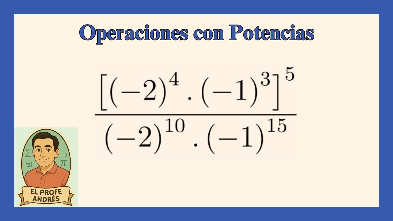 Operaciones con potencias