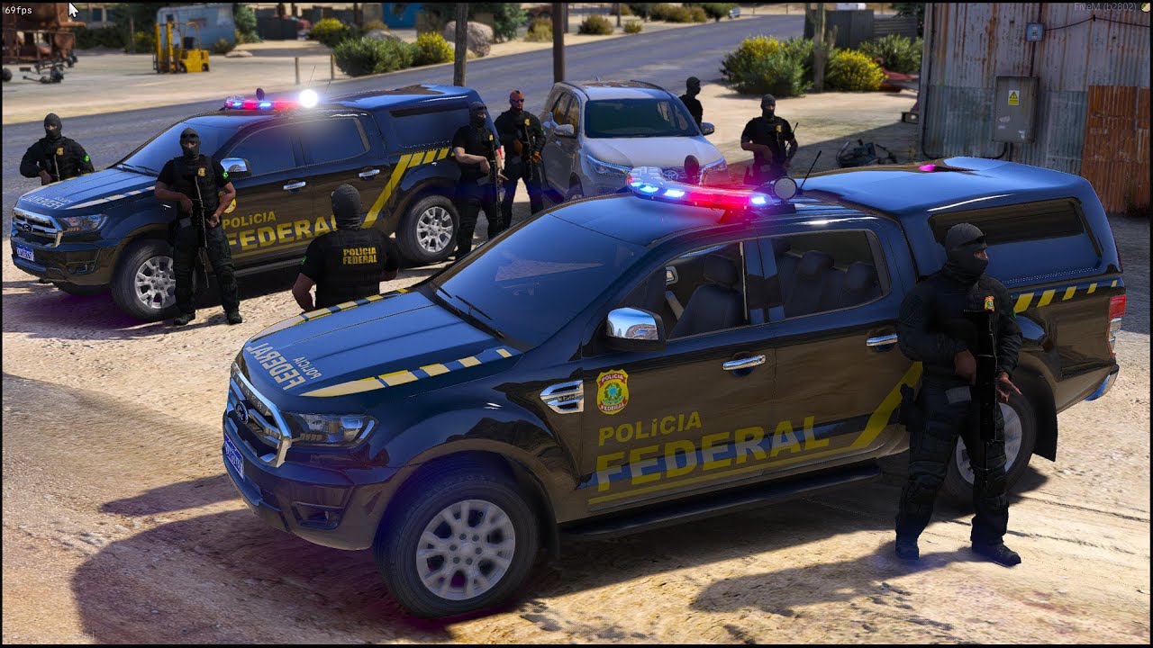 OPERAÇÃO DA POLÍCIA FEDERAL PRENDE HACKER FORAGIDO | GTA 5 POLICIAL