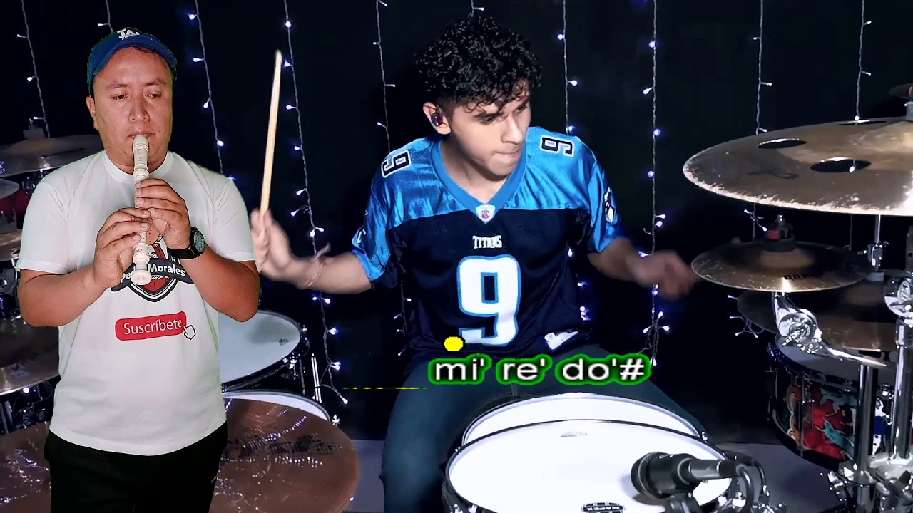 Santana - Corazon Espinado ft. Mana (Drum and Flute Cover)