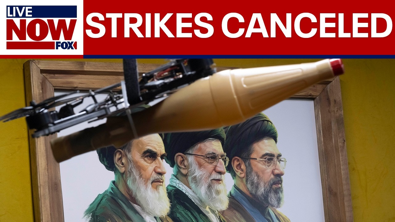 President Trump calls off new strikes on Iran