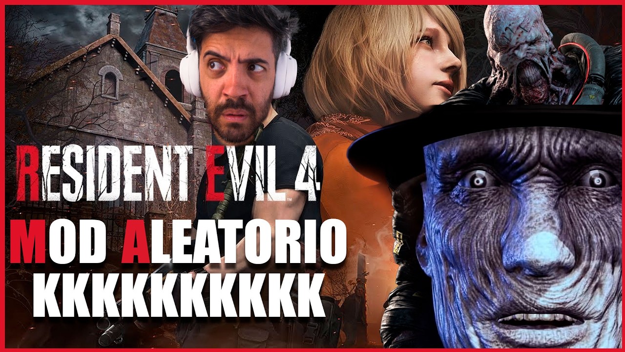 RESIDENT EVIL 4 MODIFICADO: TUDO RANDÔMICO KKKKKKKKKKK