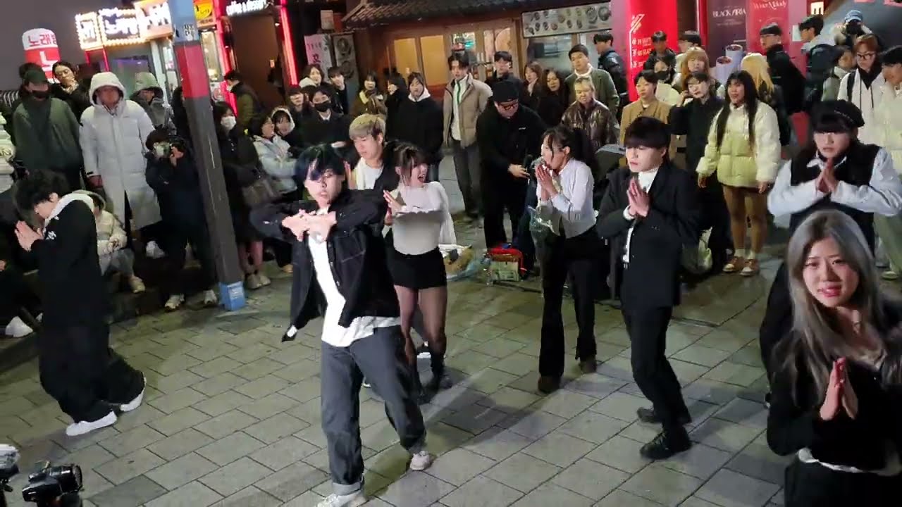 [STREET ARTIST] BE OUR. INTERACTIVE HONGDAE BUSKING. 240120.