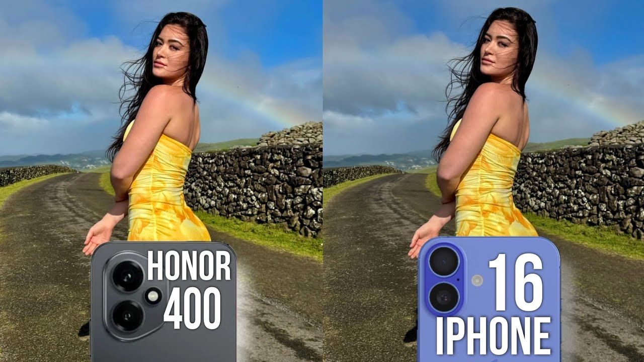 Сравнение тестов камер Honor 400 и iPhone 16
