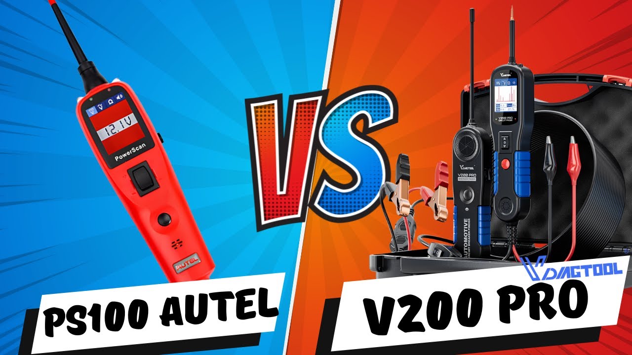 Comparativa Punta Logica vdiagtool y Autel