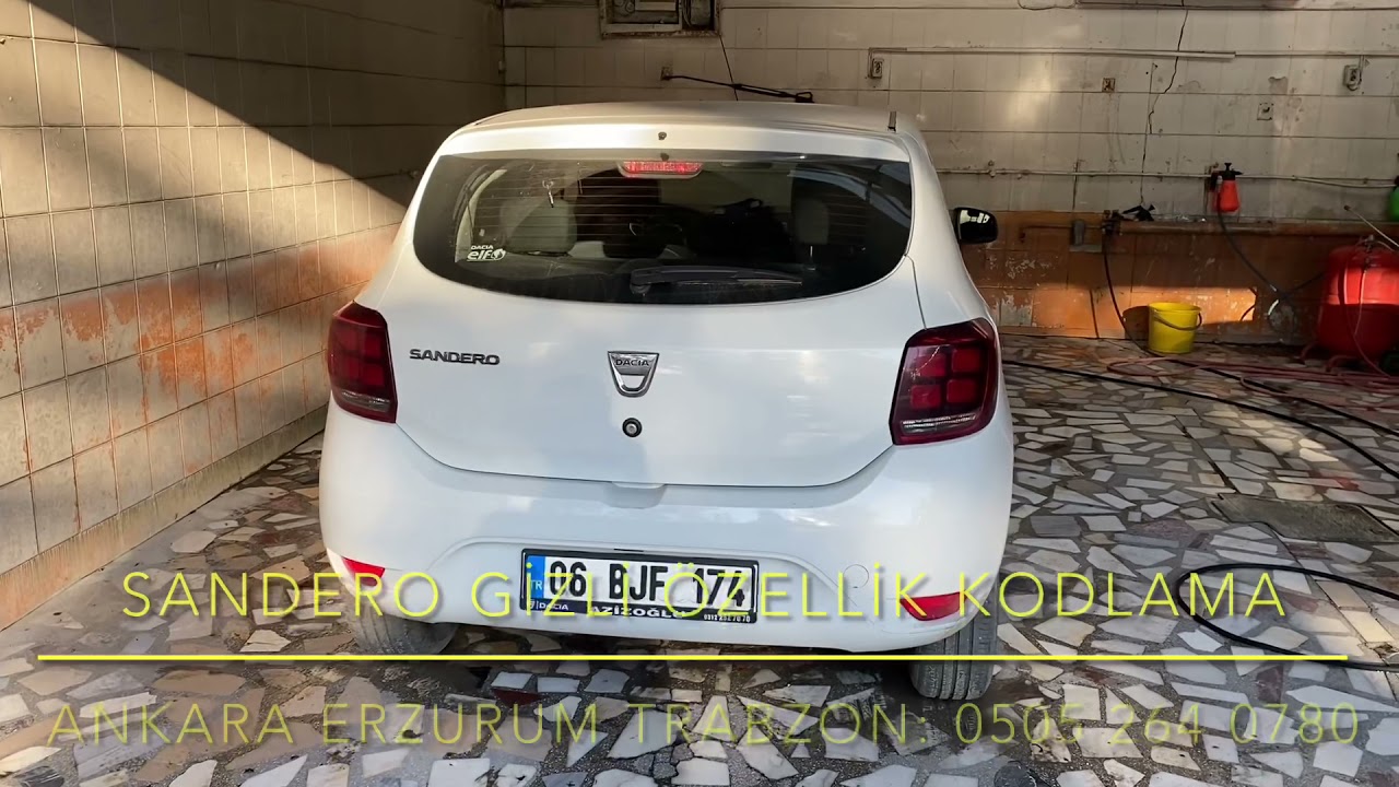 Sandero Yol Bilgisayarı Hararet Göstergesi Gizli Özellik Kodlama Ankara Erzurum Trabzon