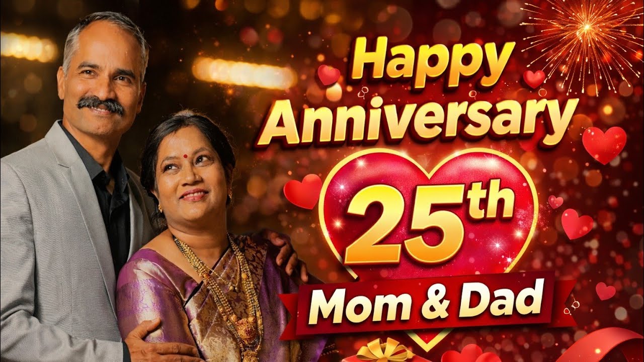 Mummy Papa Ki 25th Anniversary Surprise! ❤️