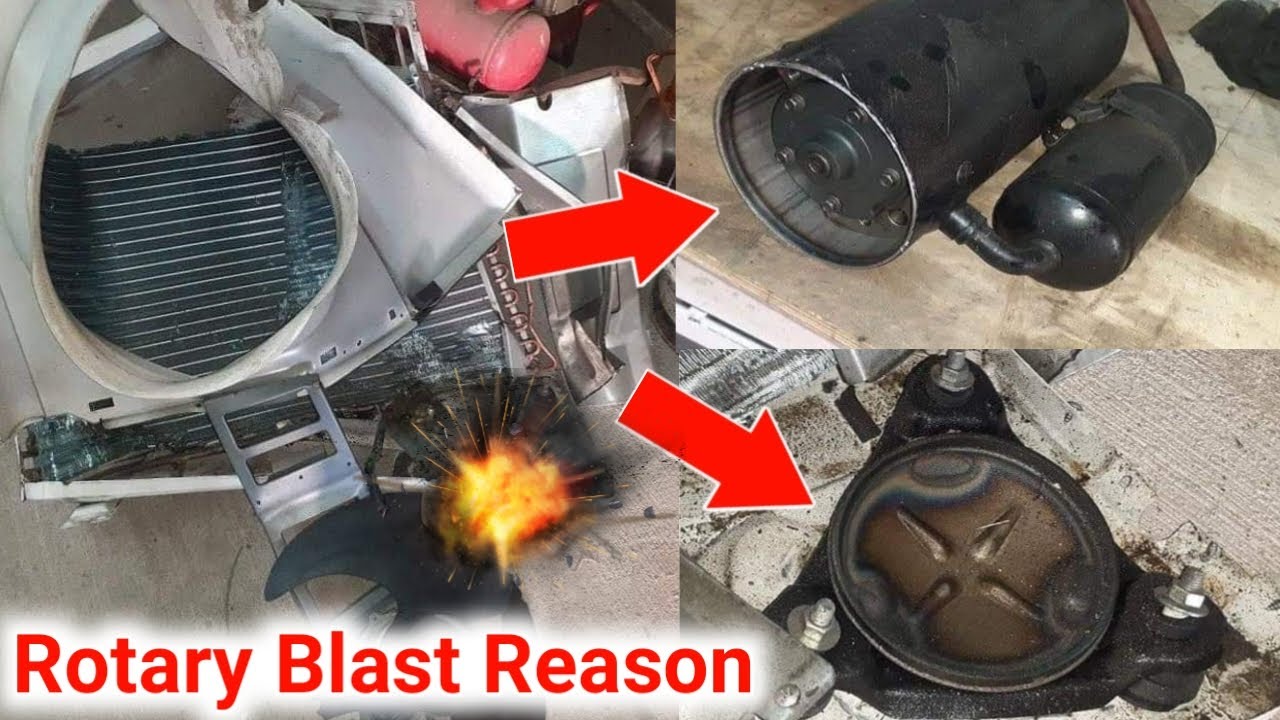 Rotary compressor blast reason - R410a Rotary Blast