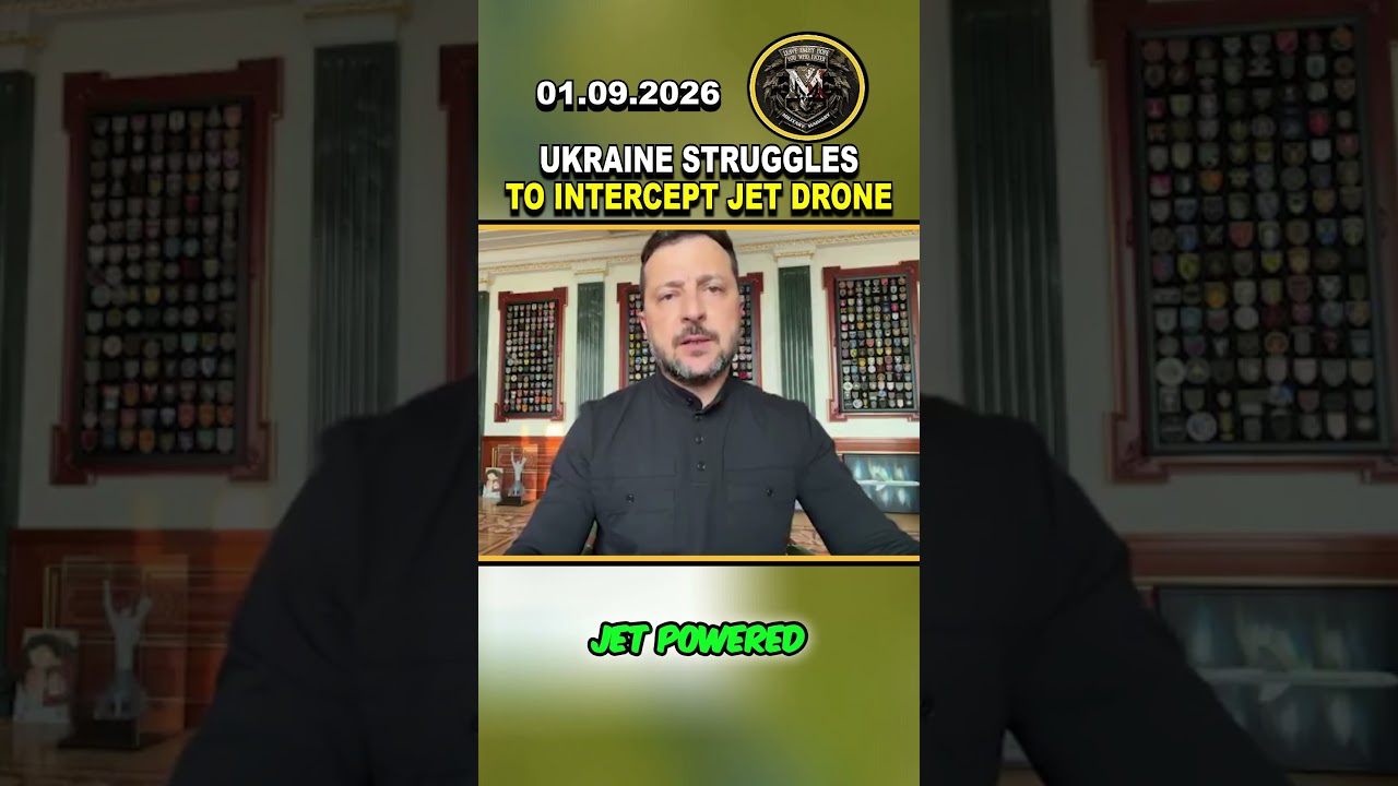🔥 ZELENSKY: UKRAINE STRUGGLES TO INTERCEPT JET DRONES #russia #ukrainewar #zelensky