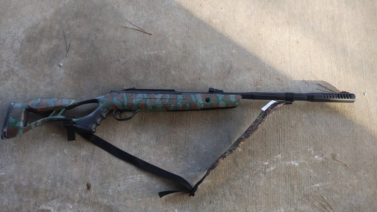 СТРЕЛЬБА ИЗ HATSAN AIRTACT QE .25 CAL. ПНЕВМАТИЧЕСКАЯ ВИНТОВКА