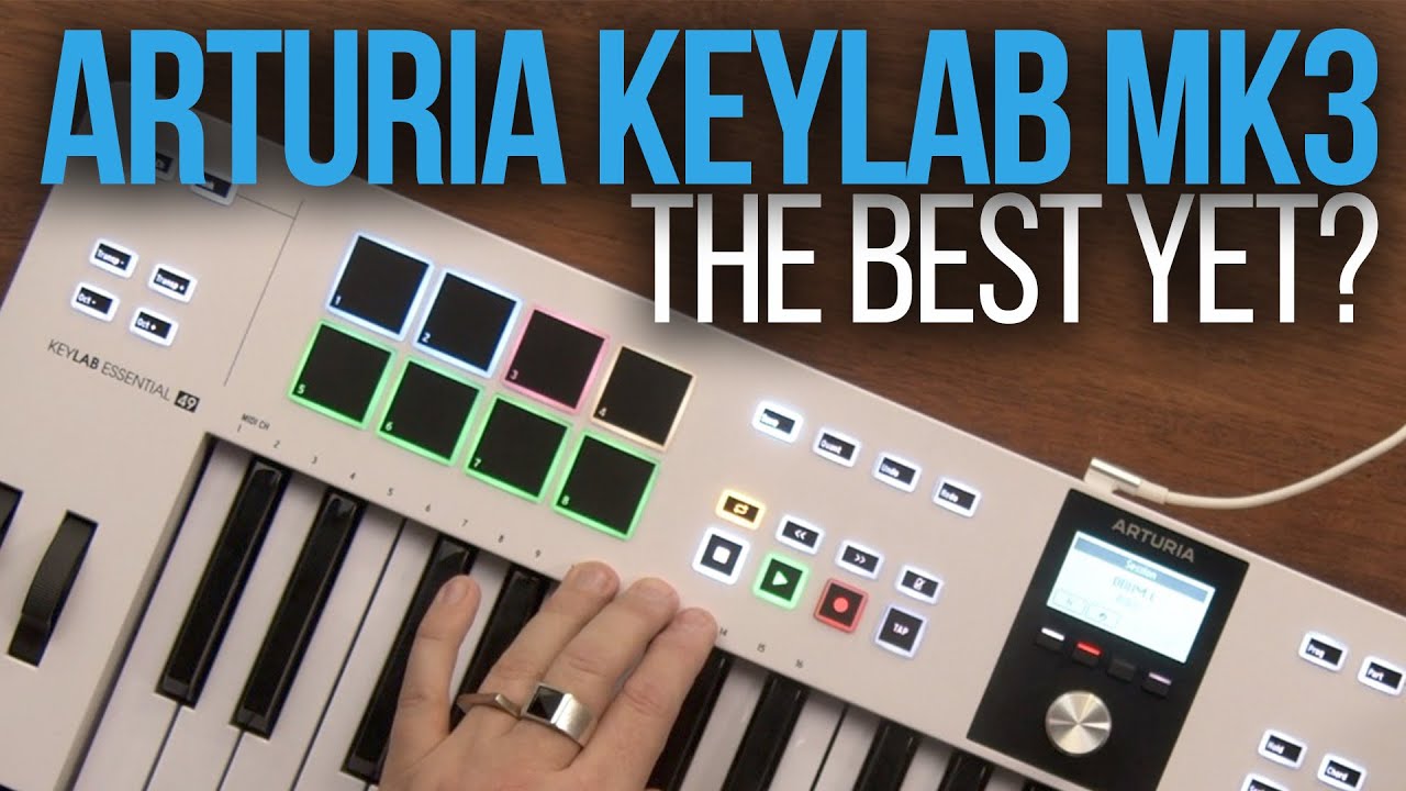 Arturia's KeyLab Essential Mk3 KEYBOARD CONTROLLER Just Got Better: See What's New!