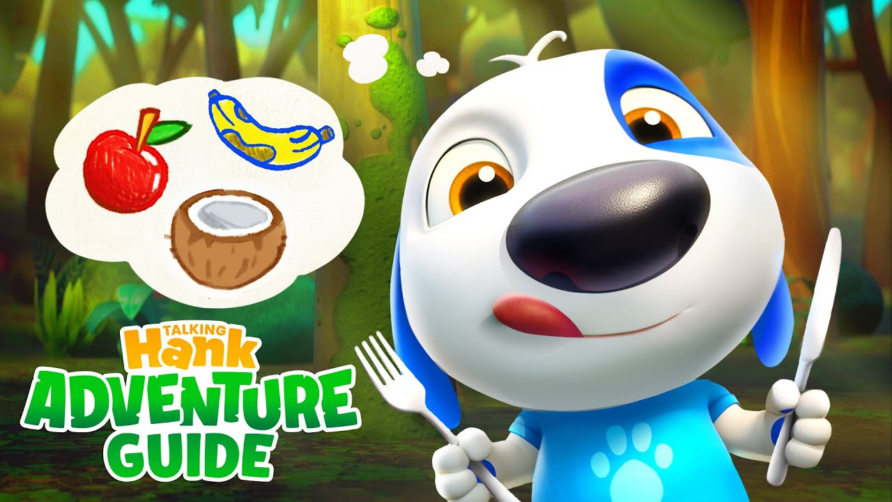 Hank's Hungry! 🏝️🥥 Talking Hank's Adventure Guide: Island Living
