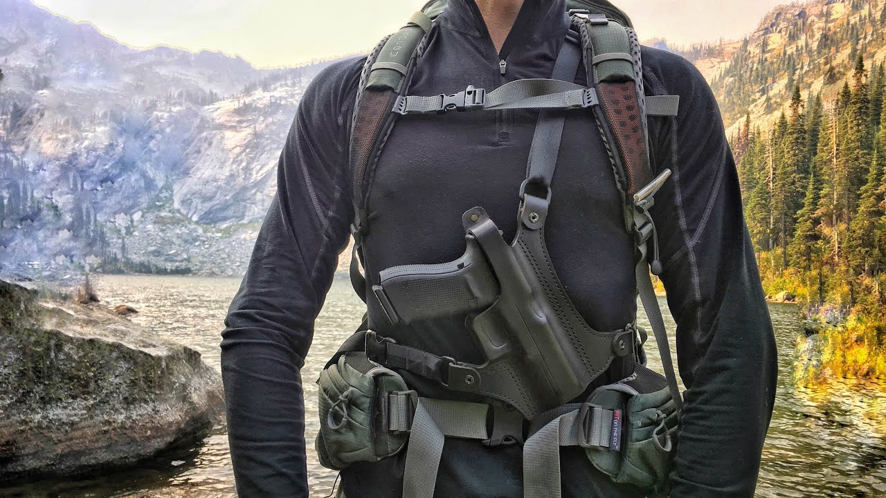 The BEST Value Woods Chest Holster (Hunting, Hiking, Backpacking)