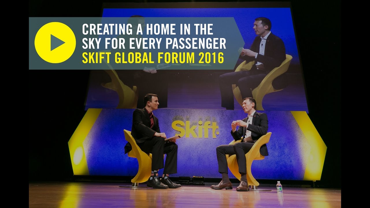 Air Canada President Benjamin Smith at Skift Global Forum 2016