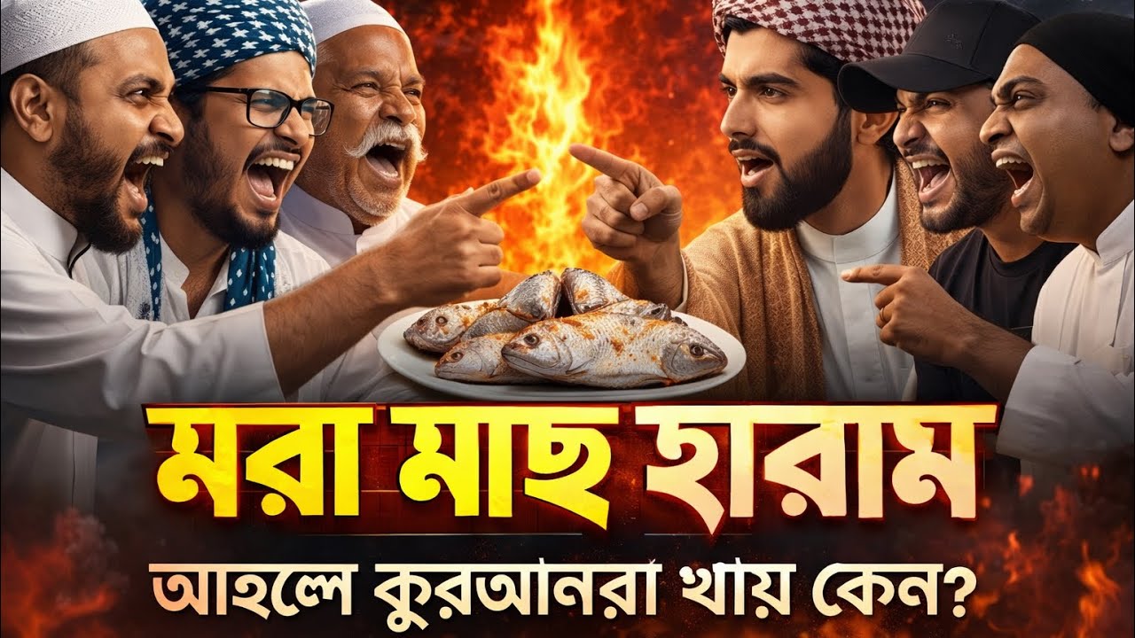 আহলে কুরআনরা কেন মরা মাছ খায়? কুরআন থেকে অকাট্য প্রমাণ!
