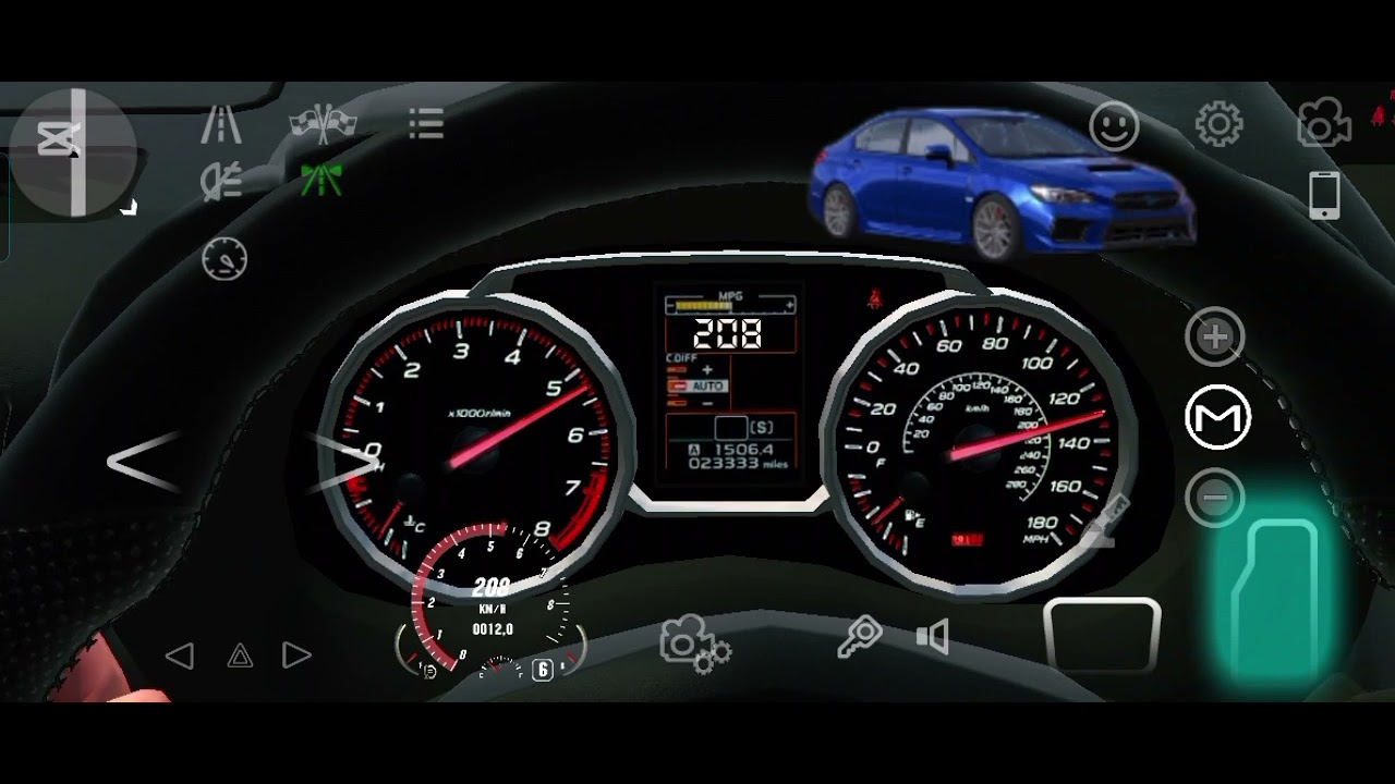 Velocidad del Subaru Impreza