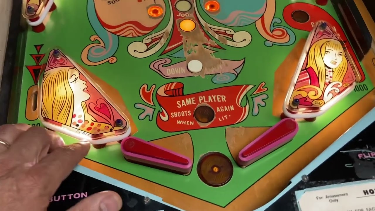 1971 Williams Honey pinball restoration review