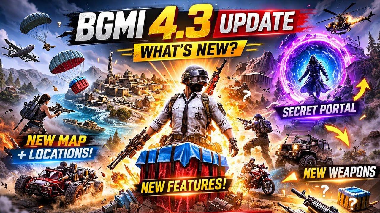Everything About BGMI 4.3 Update😍Top 30 Things/Tips You MUST Know Evolving Universe Event GUIDE.