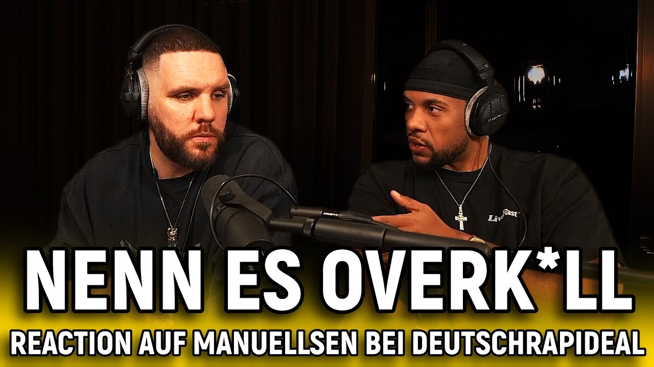REACTION auf MANUELLSEN: Deutschrap ideal⎪Album, ANIMUS, Rassismus, Internet-Beef⎪⚡️LIGHTNINGBOYZ⚡️