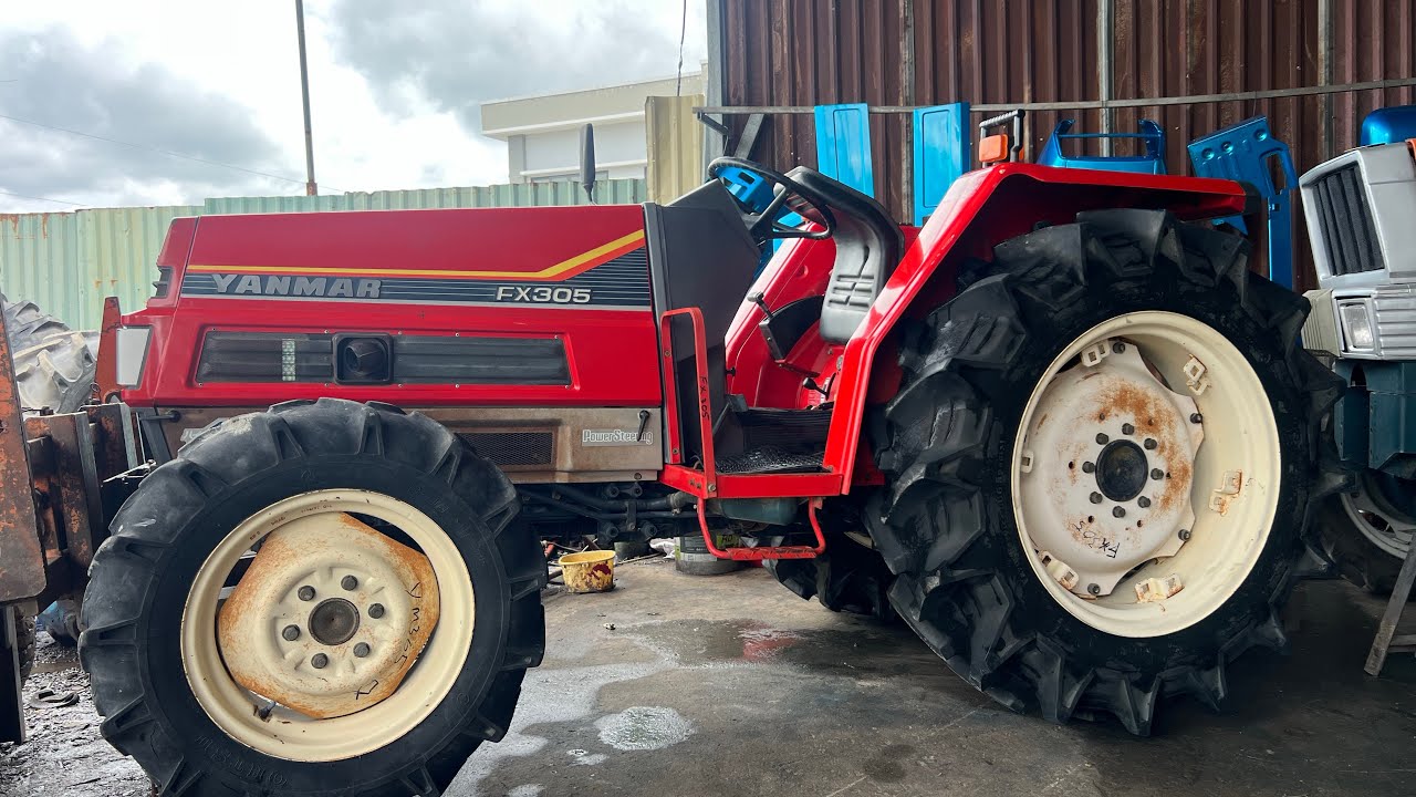 yanmar FX305/ 2 cầu trợ lực lái 4 máy bét kim hàng bãi nhật mới về/ Tổng hợp máy còn sót lại Báo Giá