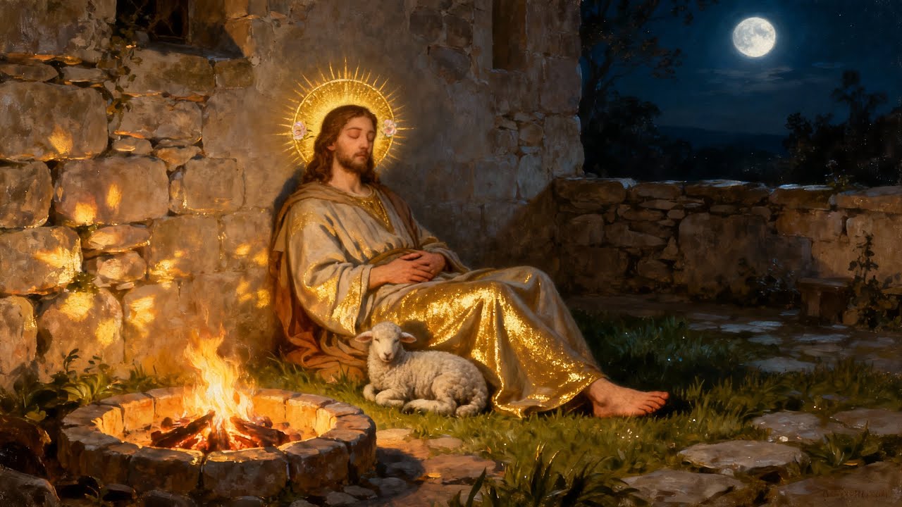 Tonight, let your heart rest… Jesus keeps watch