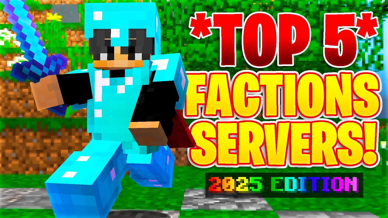 ТОП-5 *НОВЫХ* СЕРВЕРОВ FACTIONS В 2025 ГОДУ! | ЛУЧШИЕ СЕРВЕРЫ Minecraft Factions В 2025 ГОДУ! | J...