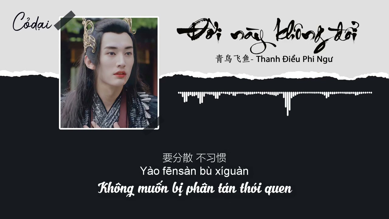 [Vietsub + Pinyin] Đời Này Không Đổi (Giọng nam) (此生不换) -Thanh Điểu Phi Ngư