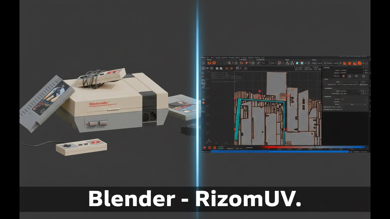 Первый стрим по UV | Nintendo NES | Курсовая |SUNDAY modelling