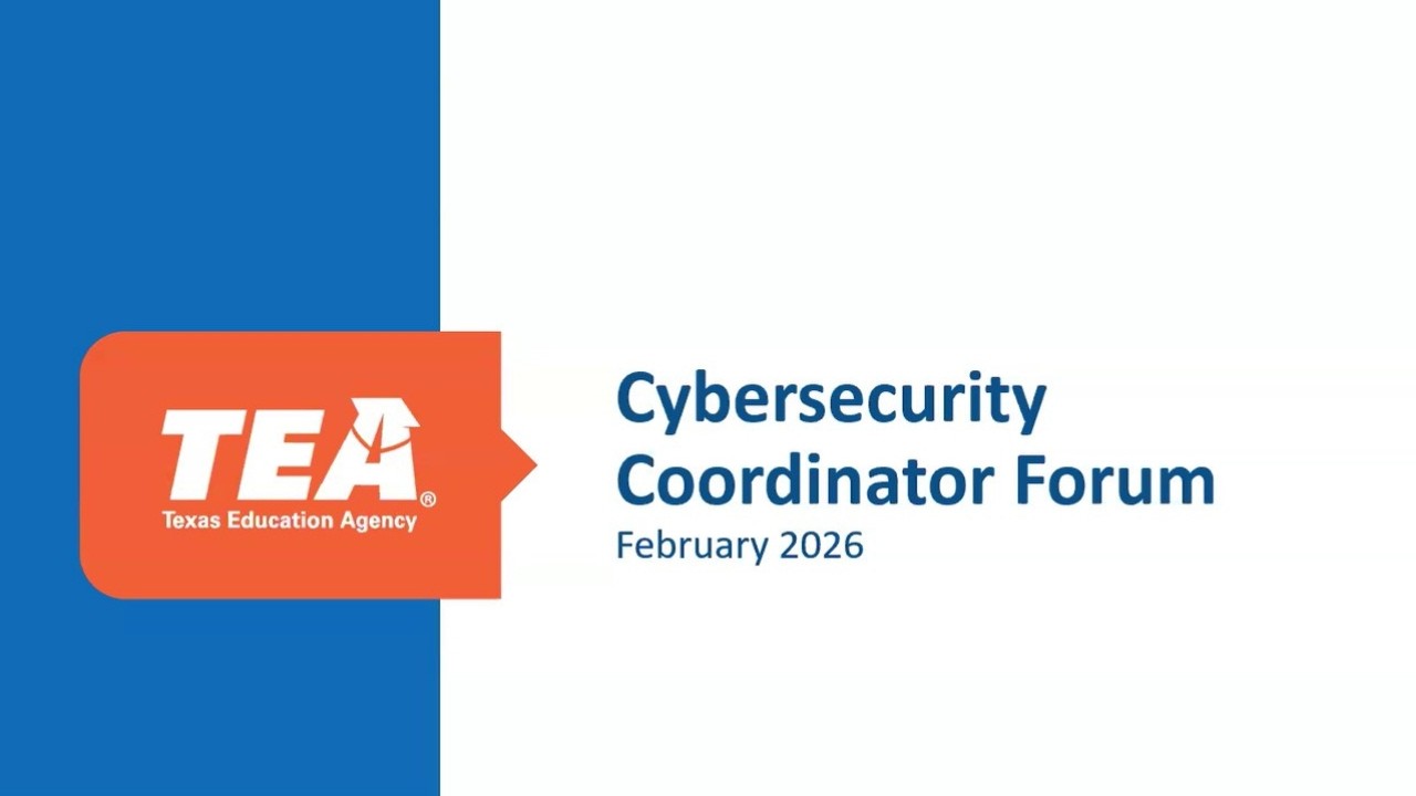 February 2026 Cybersecurity Coordinator Forum Webinar