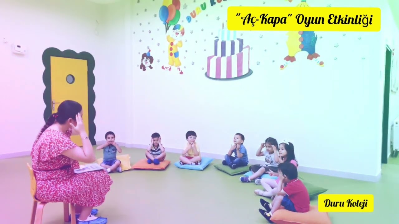 Aç-Kapa Oyun Etkinliği