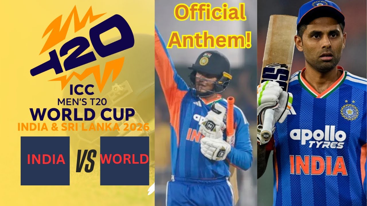 GO INDIA-T20 Cricket World Cup Team India Official Song 