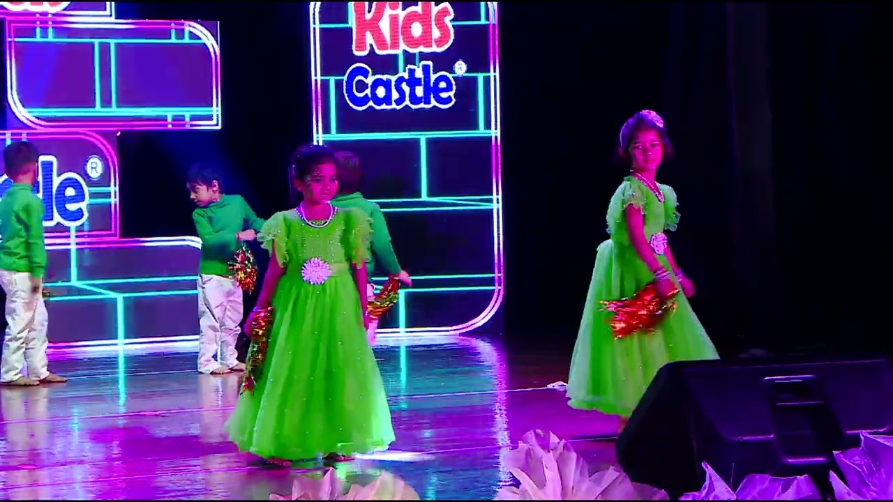 ANNUAL DAY BUZZ 2025-2026 KIDS CASTLE HORAMAVU JAYANTHI NAGAR {GREEN DANCE}